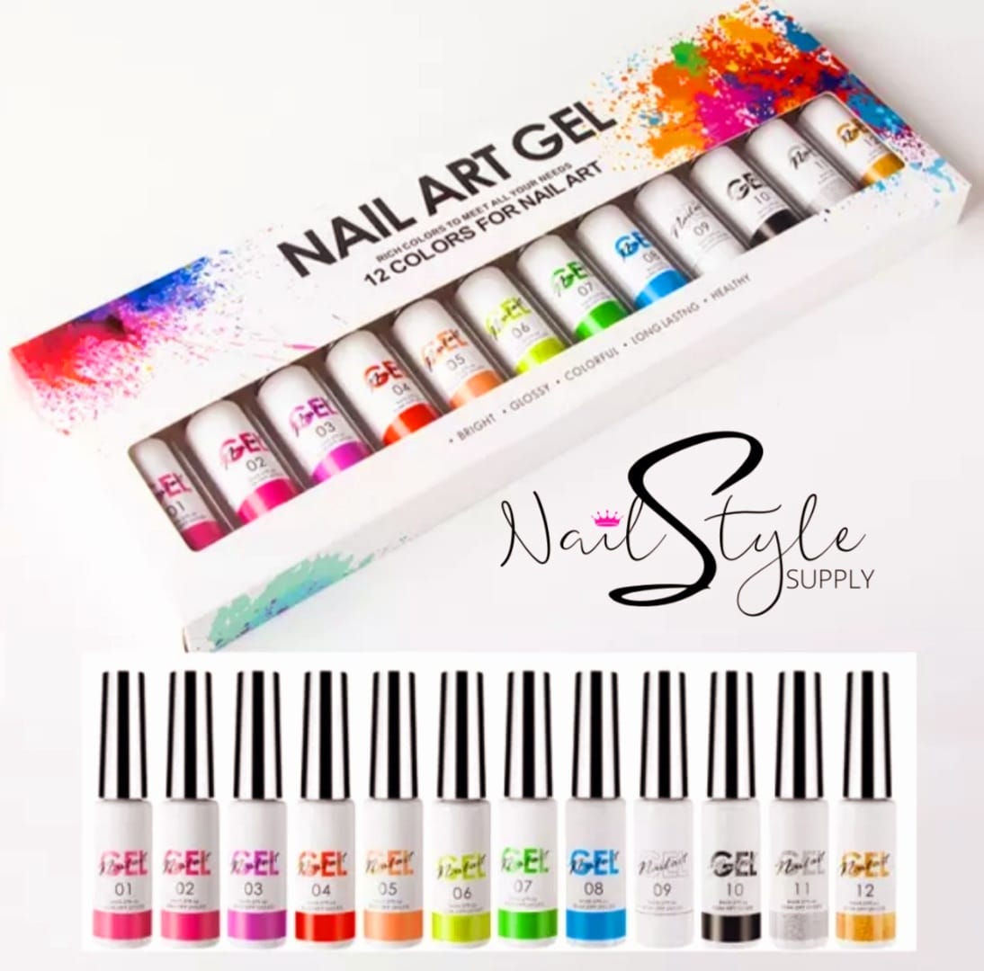 NAIL ART LINER GELS
