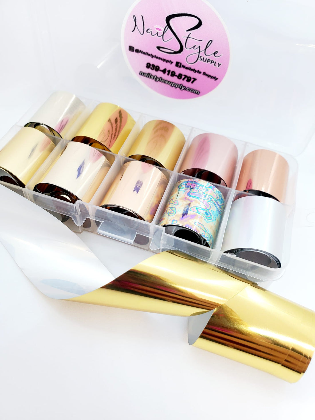 Golden Foil Box
